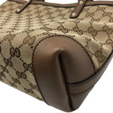 グッチ GUCCI GGキャンバストートバッグ 269878 ブラウン GGキャンバス/レザー レディース トートバッグ