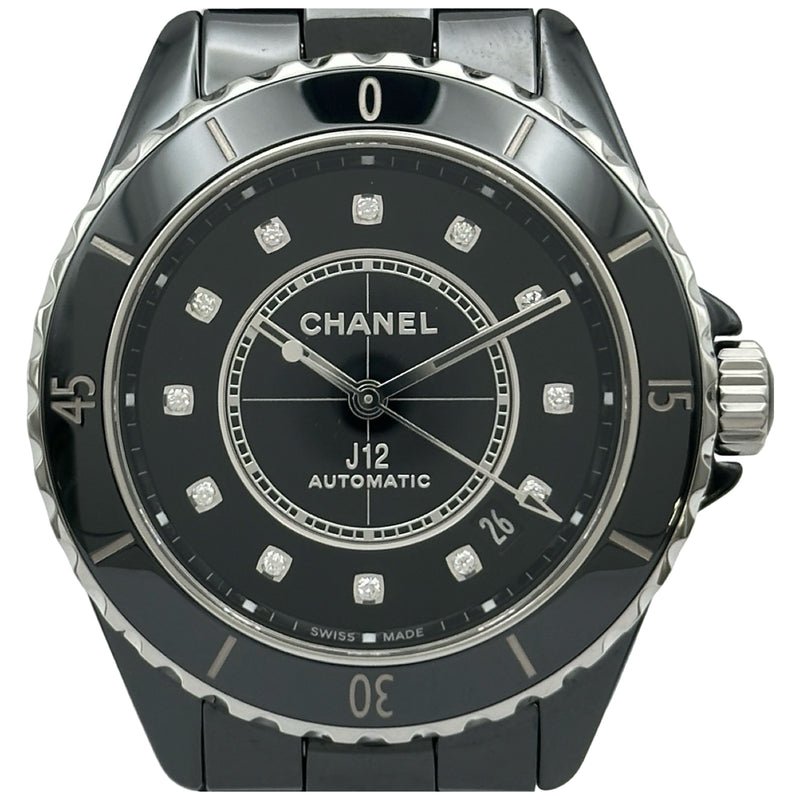シャネル CHANEL J12 キャリバー12.1 38MM H5702 ブラック セラミック 自動巻き メンズ 腕時計 シャネル CHANEL J12 キャリバー12.1 38MM H5702 ブラック セラミック