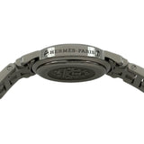 エルメス HERMES クリッパー CL4.210 ブラック ステンレススチール クオーツ レディース 腕時計
