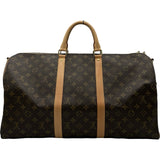 ルイ・ヴィトン LOUIS VUITTON キーポル50 M41416 ブラウン モノグラム ユニセックス ボストンバッグ