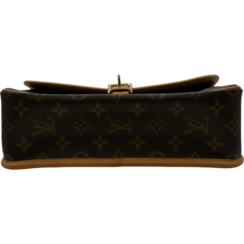 ルイ・ヴィトン LOUIS VUITTON ソローニュ M42250 ブラウン モノグラム