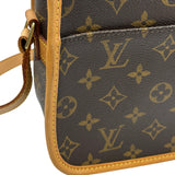 ルイ・ヴィトン LOUIS VUITTON ソローニュ M42250 ブラウン モノグラム レディース ショルダーバッグ