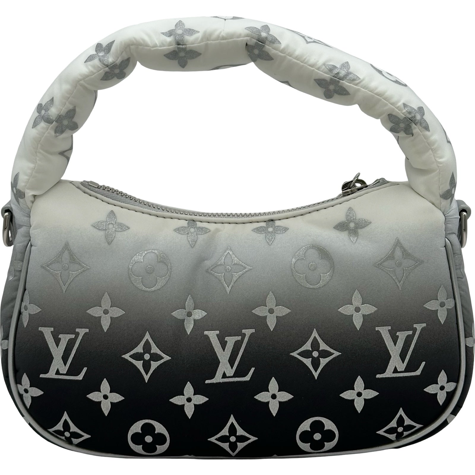 美品‼️LOUIS VUITTON ルイヴィトン　ホワイトモカシン　箱　袋付き ルイ・ヴィトン LOUIS VUITTON ミニムーン M11896 シルバー SKI