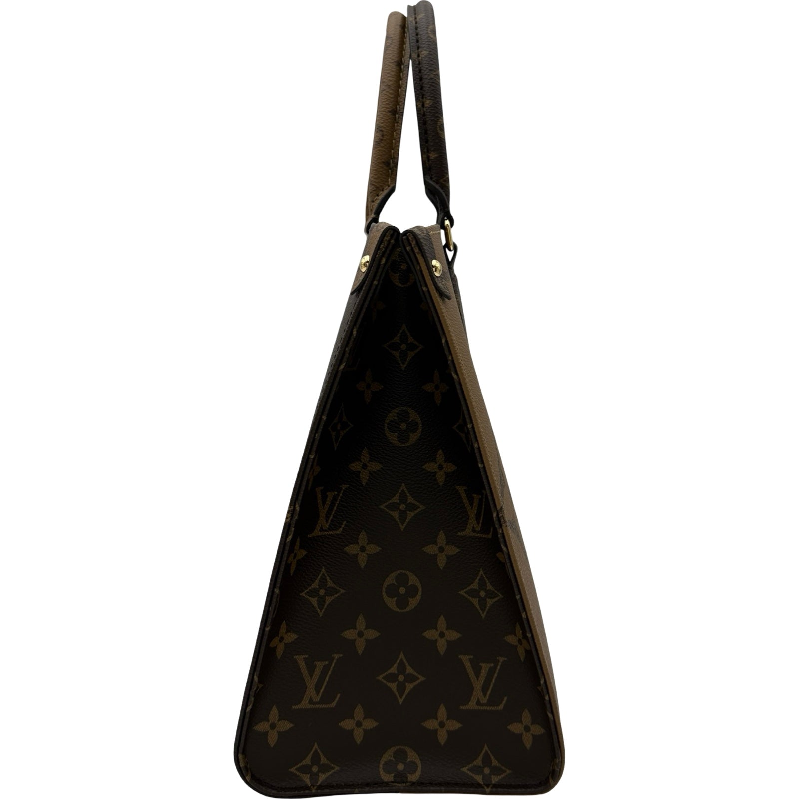 ルイ・ヴィトン LOUIS VUITTON オンザゴーMM M45321 ブラウン