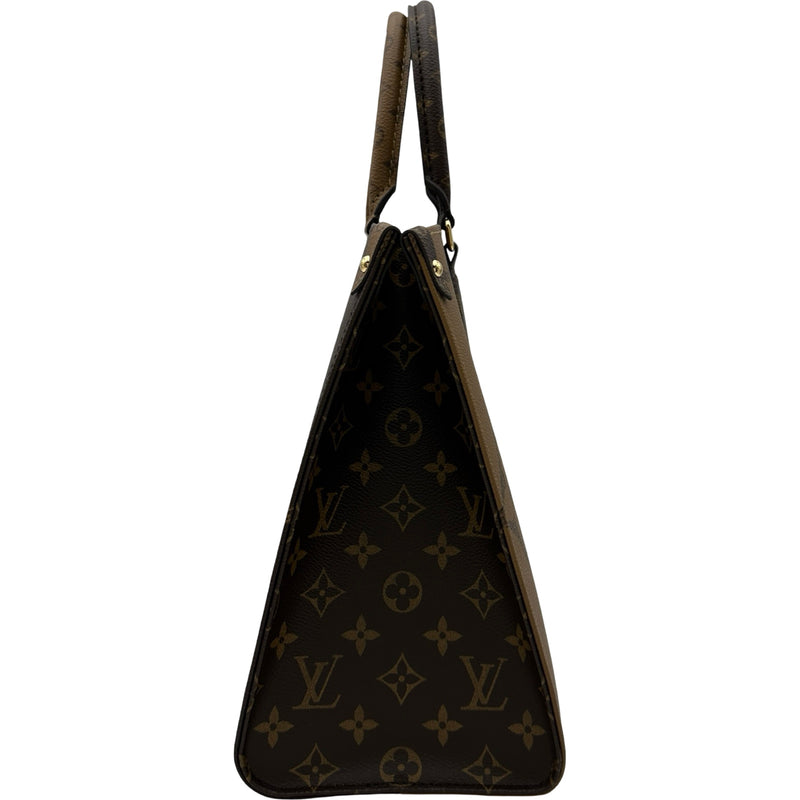 ルイ・ヴィトン LOUIS VUITTON オンザゴーMM M45321 ブラウン ルイ・ヴィトン LOUIS VUITTON オンザゴーMM M45321 ブラウン