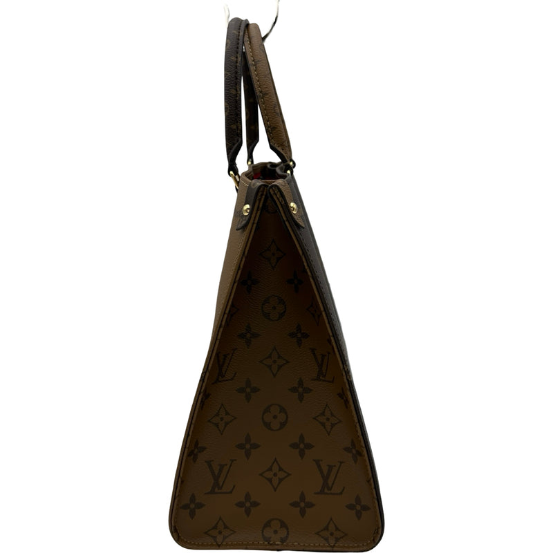 ルイ・ヴィトン LOUIS VUITTON オンザゴーMM M45321 ブラウン