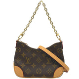 ルイ・ヴィトン LOUIS VUITTON ナノ・ブーローニュ M25519 ブラウン モノグラム レディース ハンドバッグ