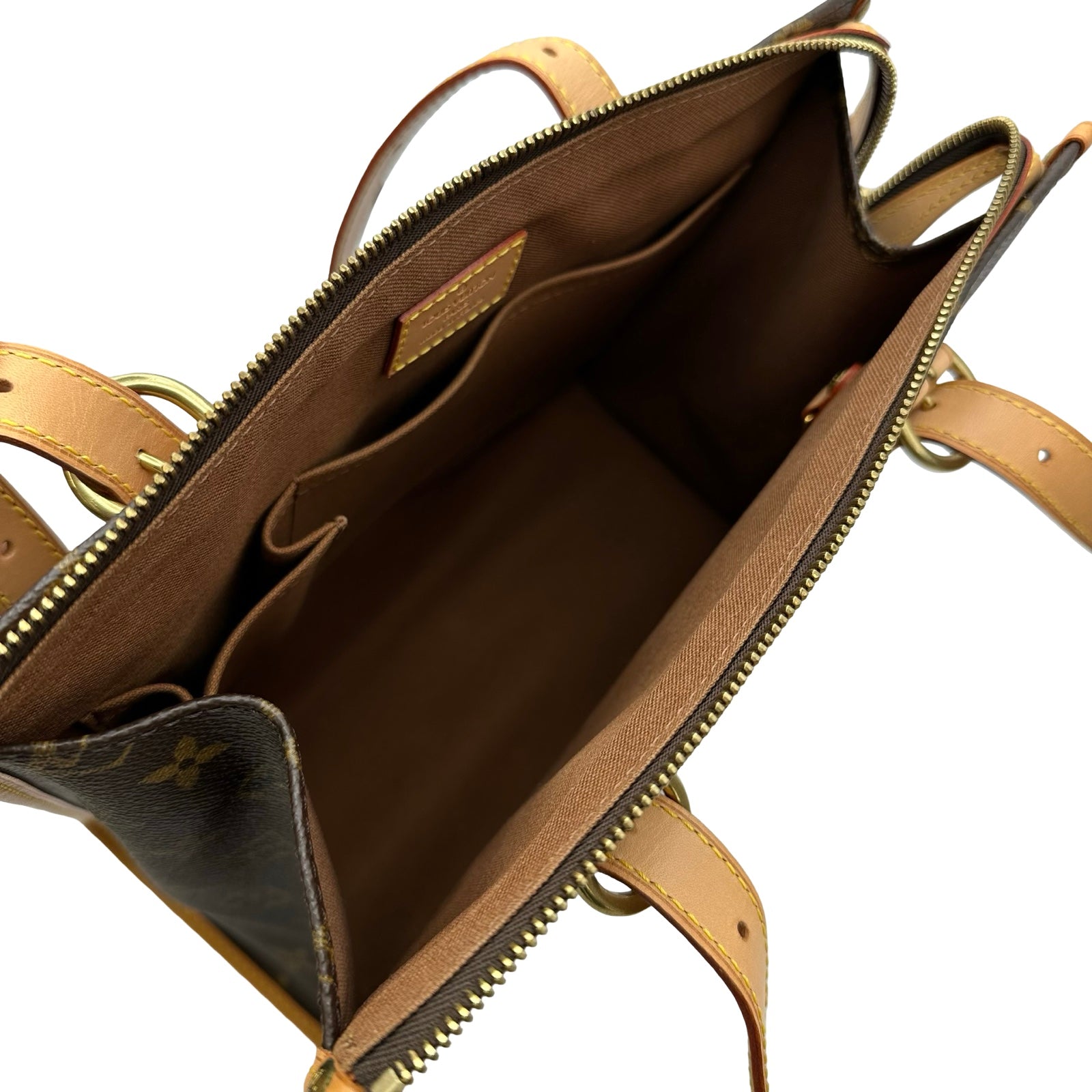 ルイ・ヴィトン LOUIS VUITTON ポパンクール・オ M40007 ブラウン 