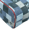 ルイ・ヴィトン LOUIS VUITTON ネヴァーフルMM M44981 ブルー スクエアパッチワーク レディース トートバッグ