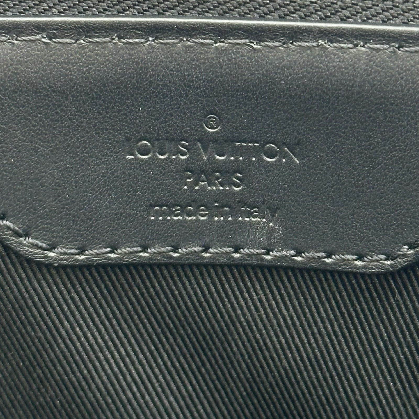 ルイ・ヴィトン LOUIS VUITTON サックプラ・クロス M46456 ブラック