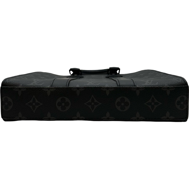 ルイ・ヴィトン LOUIS VUITTON サックプラ・クロス M46456 ブラック