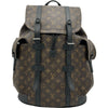 ルイ・ヴィトン LOUIS VUITTON クリストファーMM M43735 ブラウン マカサー メンズ リュック・デイパック