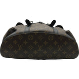 ルイ・ヴィトン LOUIS VUITTON クリストファーMM M43735 ブラウン マカサー メンズ リュック・デイパック