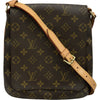 ルイ・ヴィトン LOUIS VUITTON ミュゼット・サルサ ショート M51258 ブラウン モノグラム レディース ショルダーバッグ