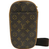 ルイ・ヴィトン LOUIS VUITTON ポシェット・ガンジュ M51870 ブラウン モノグラム ユニセックス ショルダーバッグ
