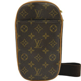 ルイ・ヴィトン LOUIS VUITTON ポシェット・ガンジュ M51870 ブラウン モノグラム ユニセックス ショルダーバッグ