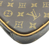 ルイ・ヴィトン LOUIS VUITTON ポシェット・ガンジュ M51870 ブラウン モノグラム ユニセックス ショルダーバッグ