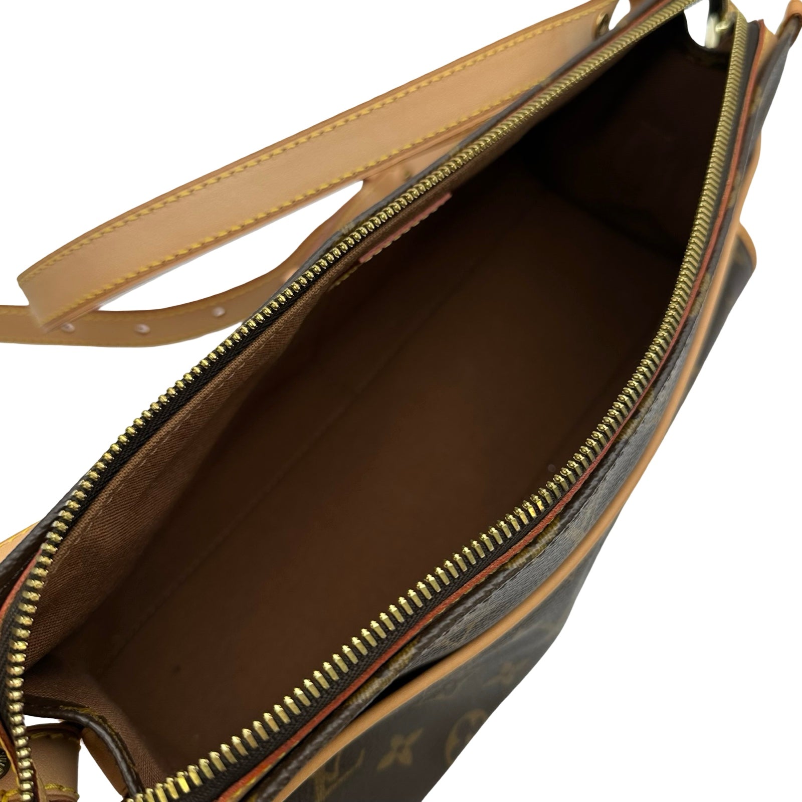 ルイ・ヴィトン LOUIS VUITTON ポパンクール・ロン M40008 ブラウン
