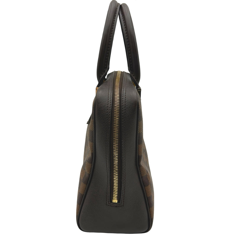 LOUIS VUITTON ダミエ ブレラ ハンドバッグ N51150 美品 ルイ・ヴィトン LOUIS VUITTON ブレラ N51150 ブラウン ダミエ