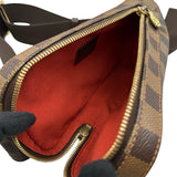 ルイ・ヴィトン LOUIS VUITTON ジェロニモス N51994 ブラウン ダミエ ユニセックス ボディバッグ