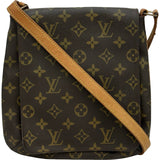 ルイ・ヴィトン LOUIS VUITTON ミュゼット・サルサ ロング M51387 ブラウン モノグラム レディース ショルダーバッグ