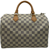 ルイ・ヴィトン LOUIS VUITTON スピーディ・バンドリエール30 N41373 アイボリー ダミエ・アズール レディース ショルダーバッグ