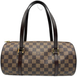 ルイ・ヴィトン LOUIS VUITTON パピヨンGM N51303 ブラウン ダミエ レディース ハンドバッグ