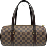 ルイ・ヴィトン LOUIS VUITTON パピヨンGM N51303 ブラウン ダミエ レディース ハンドバッグ