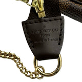 ルイ・ヴィトン LOUIS VUITTON ミニポシェット・アクセソワール N58009 ブラウン ダミエ レディース ポーチ