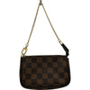 ルイ・ヴィトン LOUIS VUITTON ミニポシェット・アクセソワール N58009 ブラウン ダミエ レディース ポーチ