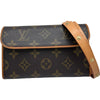 ルイ・ヴィトン LOUIS VUITTON ポシェット・フロランティーヌ M51855 ブラウン モノグラムキャンバス レディース ショルダーバッグ