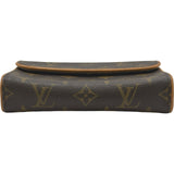 ルイ・ヴィトン LOUIS VUITTON ポシェット・フロンティーヌ M51855 ブラウン モノグラム レディース ショルダーバッグ