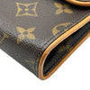 ルイ・ヴィトン LOUIS VUITTON ポシェット・フロンティーヌ M51855 ブラウン モノグラム レディース ショルダーバッグ