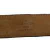 ルイ・ヴィトン LOUIS VUITTON サンチェールベルト 80cm M6921W ブルー デニム レディース ベルト
