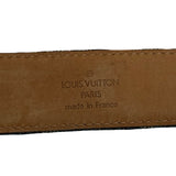 ルイ・ヴィトン LOUIS VUITTON サンチェールベルト 80cm M6921W ブルー デニム レディース ベルト