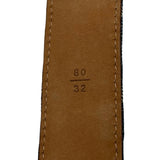 ルイ・ヴィトン LOUIS VUITTON サンチェールベルト 80cm M6921W ブルー デニム レディース ベルト