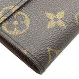 ルイ・ヴィトン LOUIS VUITTON ポルトモネ・ピエ・カルトクレディ M61652 ブラウン モノグラム レディース 三つ折り財布