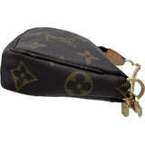 ルイ・ヴィトン LOUIS VUITTON ミニ・ポシェット・アクセソワール M58009 ブラウン モノグラムキャンバス　 レディース ハンドバッグ