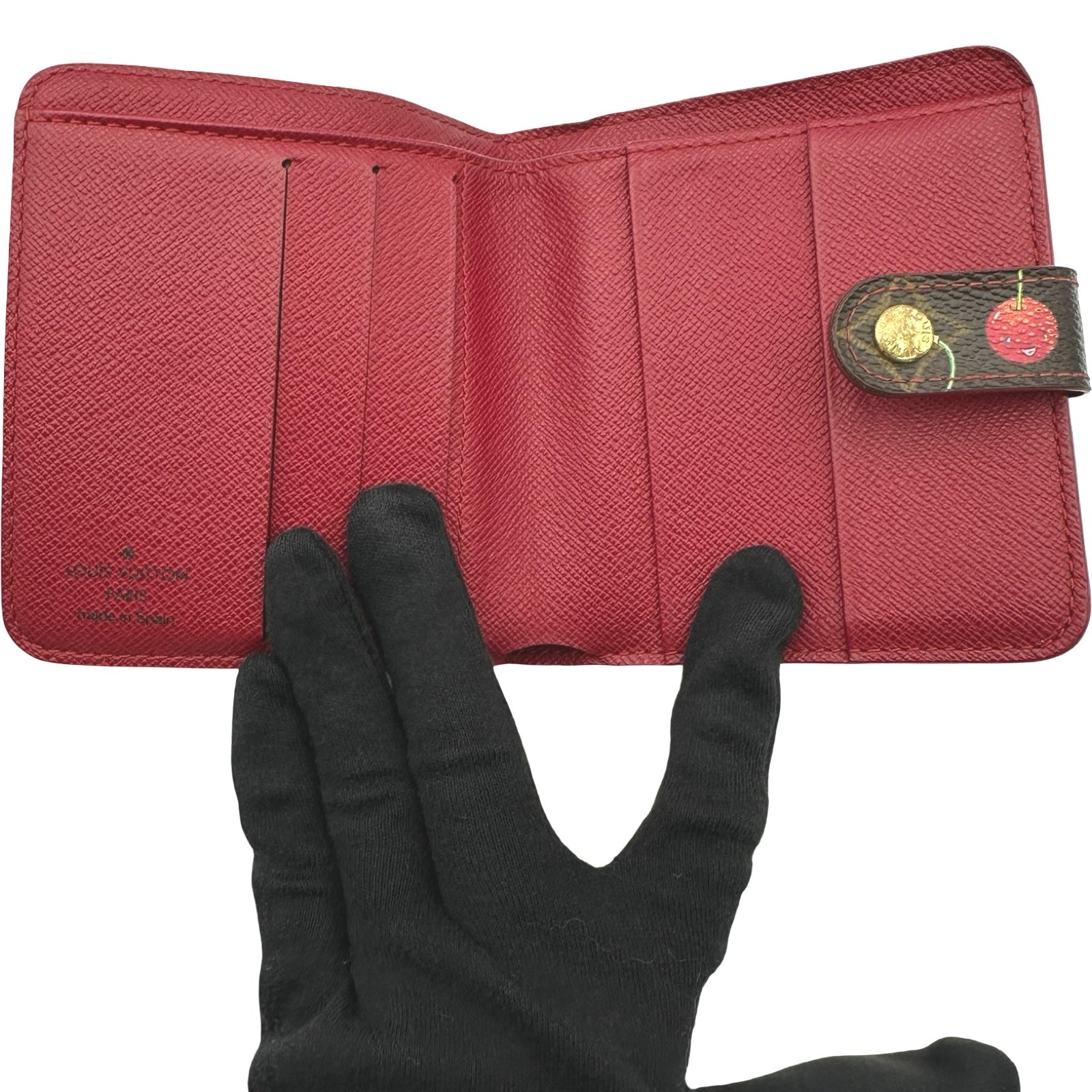 ルイ・ヴィトン LOUIS VUITTON コンパクトジップ M95005 ブラウン