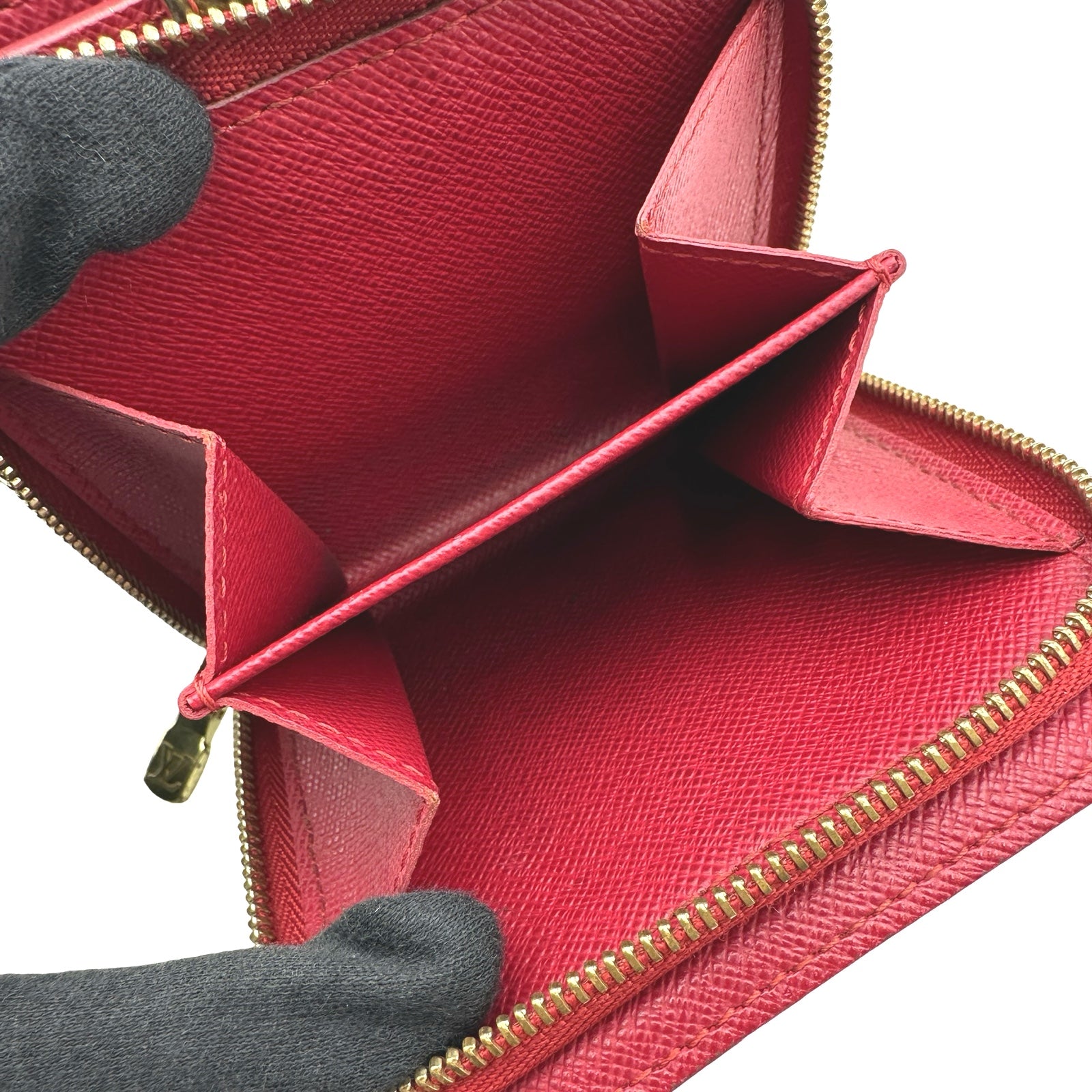 ルイ・ヴィトン LOUIS VUITTON コンパクトジップ M95005 ブラウン