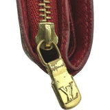 ルイ・ヴィトン LOUIS VUITTON コンパクトジップ M95005 ブラウン モノグラム/チェリー レディース 二つ折り財布