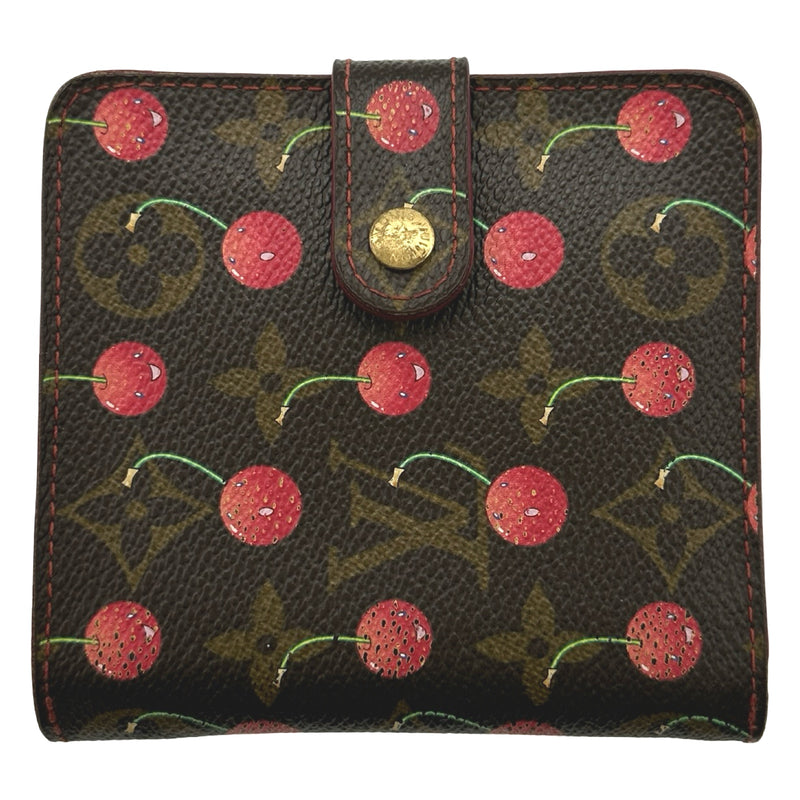 ルイ・ヴィトン LOUIS VUITTON コンパクトジップ M95005 ブラウン