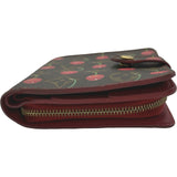 ルイ・ヴィトン LOUIS VUITTON コンパクトジップ M95005 ブラウン モノグラム/チェリー レディース 二つ折り財布