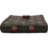 ルイ・ヴィトン LOUIS VUITTON コンパクトジップ M95005 ブラウン モノグラム/チェリー レディース 二つ折り財布