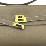 エルメス HERMES ケリートゥーゴー U刻 エトゥープ ゴールド金具 シェーブル レディース ショルダーバッグ
