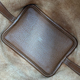エルメス HERMES ピコタンロックPM エクラ Y刻 ゴールド/ナタ シルバー金具 トリヨン レディース ハンドバッグ