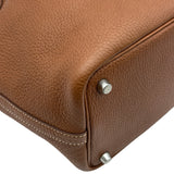 エルメス HERMES ピコタンロックPM エクラ Y刻 ゴールド/ナタ シルバー金具 トリヨン レディース ハンドバッグ
