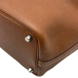 エルメス HERMES ピコタンロックPM エクラ Y刻 ゴールド/ナタ シルバー金具 トリヨン レディース ハンドバッグ