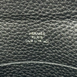 エルメス HERMES ヴィドポッシュ B刻 ブラック シルバー金具 トゴ レディース ショルダーバッグ