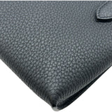 エルメス HERMES ヴィドポッシュ B刻 ブラック シルバー金具 トゴ レディース ショルダーバッグ